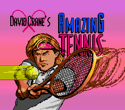 Заставка игры David Crane's Amazing Tennis